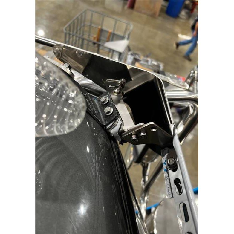 Iowa Customs Peterbilt (Kenworth T680, T880, W990) (Peterbilt 567, 579, 589) Visors (Mounts to Factory Visor Brackets) (Choose style)