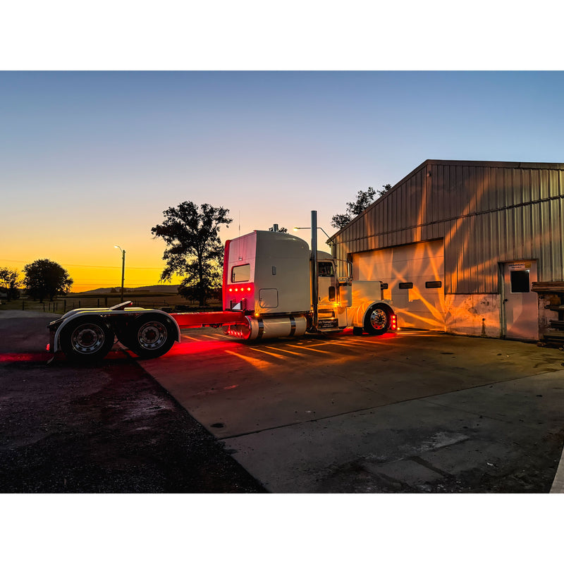 Super Star Watermelon Surface Mount LED Sealed Light (Plastic Lens) (Choose Color)