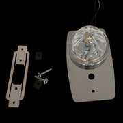 SS-1052 Kenworth T680/T880/W900 & Peterbilt 579/589 Headliner Dome Light W/ (1) WM Light Hole (1) Switch Hole Light Slate Gray