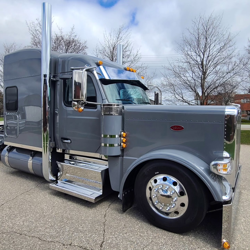 Dynaflex Exhaust Peterbilt (589 2024 Newer) (not for weedburner) 8" KIT (5" y pipe) #k589-RP85CP