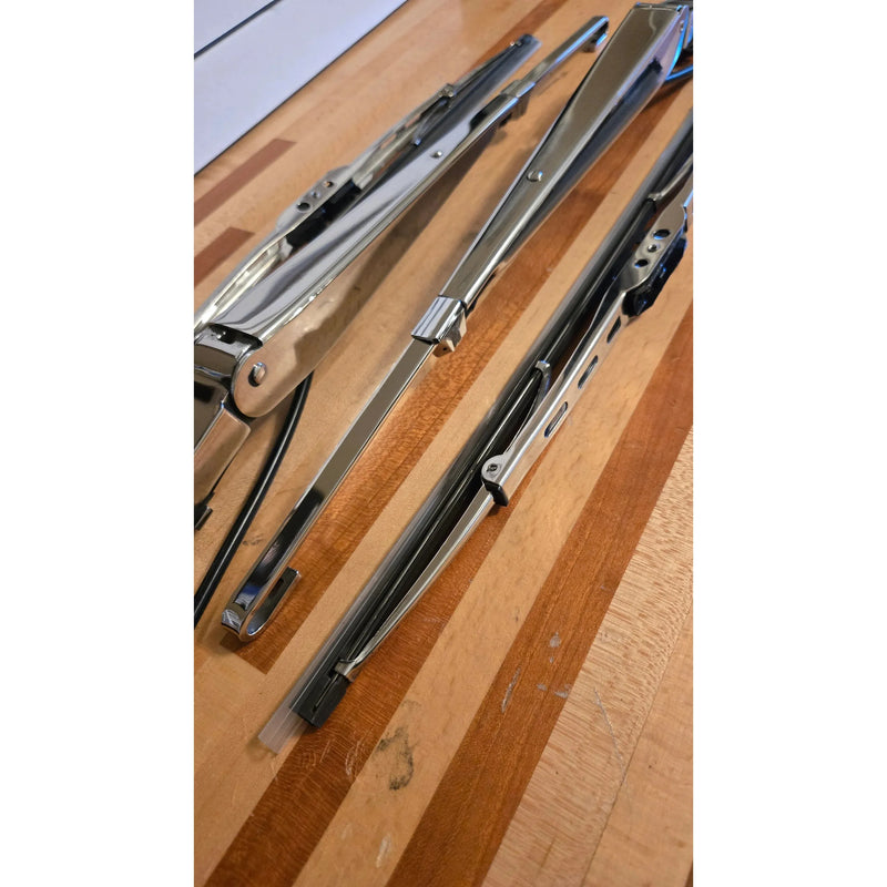 #GGE23 kw1 2006+ Kenworth 1 Piece Windshield 304 Stainless Wiper Arms WINDSHEILD WIPER Sienna