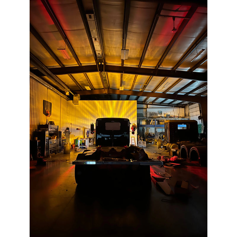 Super Star Watermelon (Glass Lens) Surface Mount LED Sealed Light With Bezel (CHOOSE COLOR)