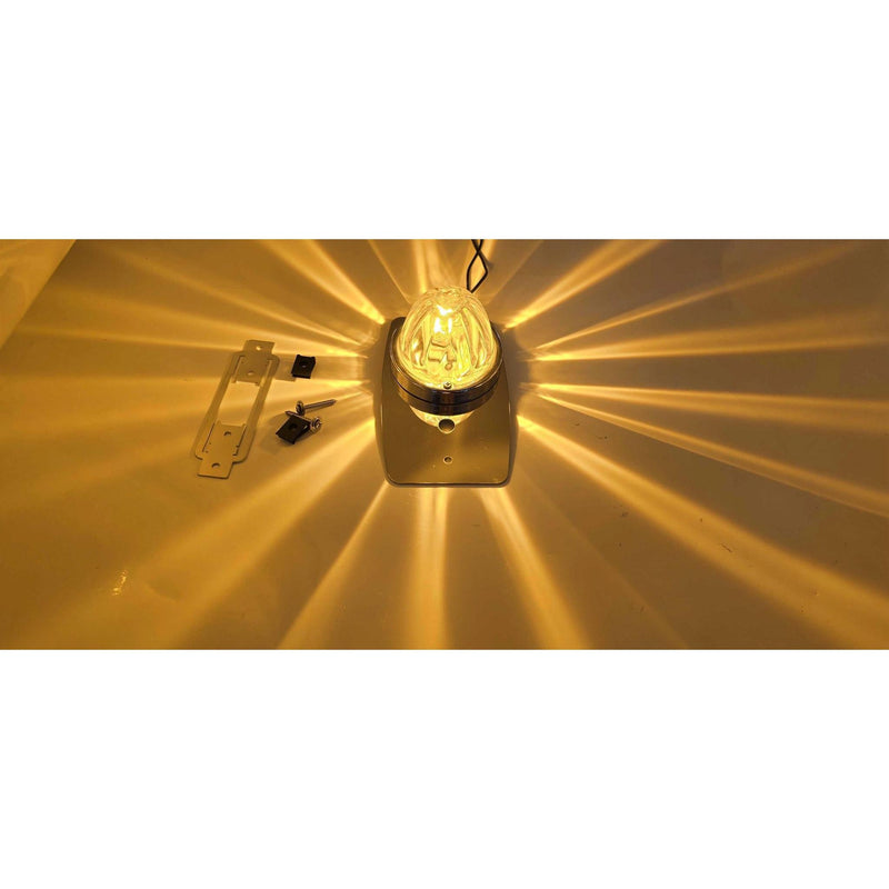 SS-1052 Kenworth T680/T880/W900 & Peterbilt 579/589 Headliner Dome Light W/ (1) WM Light Hole (1) Switch Hole Sienna