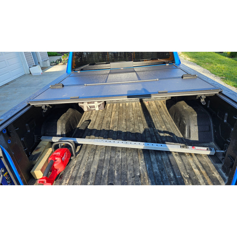 SL-10 Cargo Bar, 47"-75", Articulating Feet, Mill Finish, Stainless Steel Hardware #080-01502