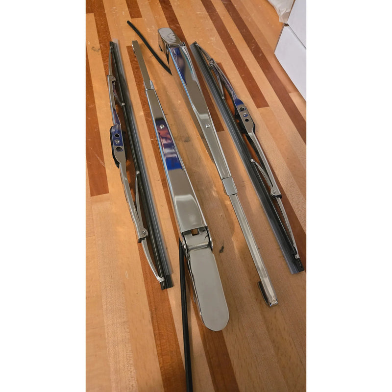 #GGE23 kw1 2006+ Kenworth 1 Piece Windshield 304 Stainless Wiper Arms WINDSHEILD WIPER Sienna