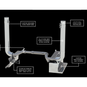 dp-kw990-ak85cp w990 8" kit dpf with box covers s.s. same size boxes on both sides Gray