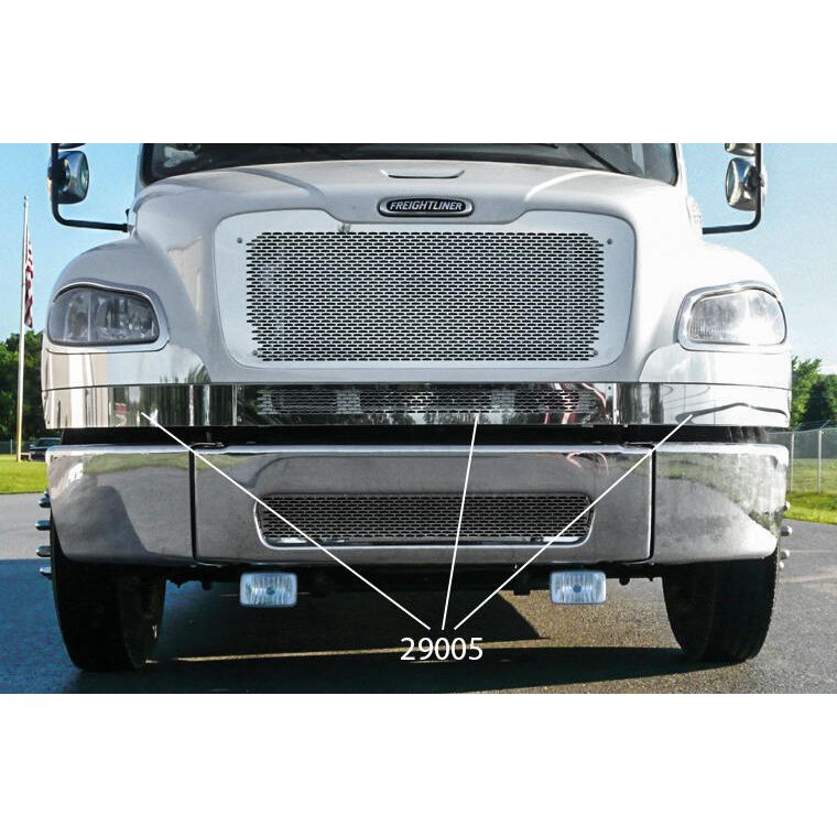 RoadWorks 29005 — Front Lower Hood Grille Trims