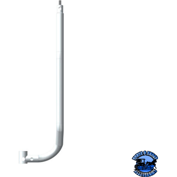 Roadworks Big Tube Kenworth Side Weld Silent Shifter W900L, T800, and T600 SHIFTER 30",36",42",48" Light Gray