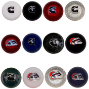 Cummins Emblem Brake Knobs Twisted Shifterz (Choose Color) brake knob Black,Black Glitter,Blue Glitter,Clear Glitter,Green Glitter,Red Glitter,White,Dependable Diesel Red Ball Black,Dependable Diesel Blue Glitter,Dependable Diesel Clear Glitter,Dependable Diesel Red Ball Red Glitter,Dependable Diesel Red Ball White Gray