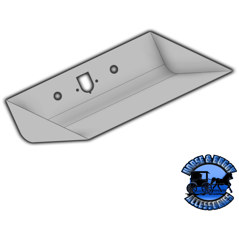 Recessed Airline Box -7-Design #8 304 Polished Stainless Steel (Choose Style) Trailer Air & (1) 7-way Gray