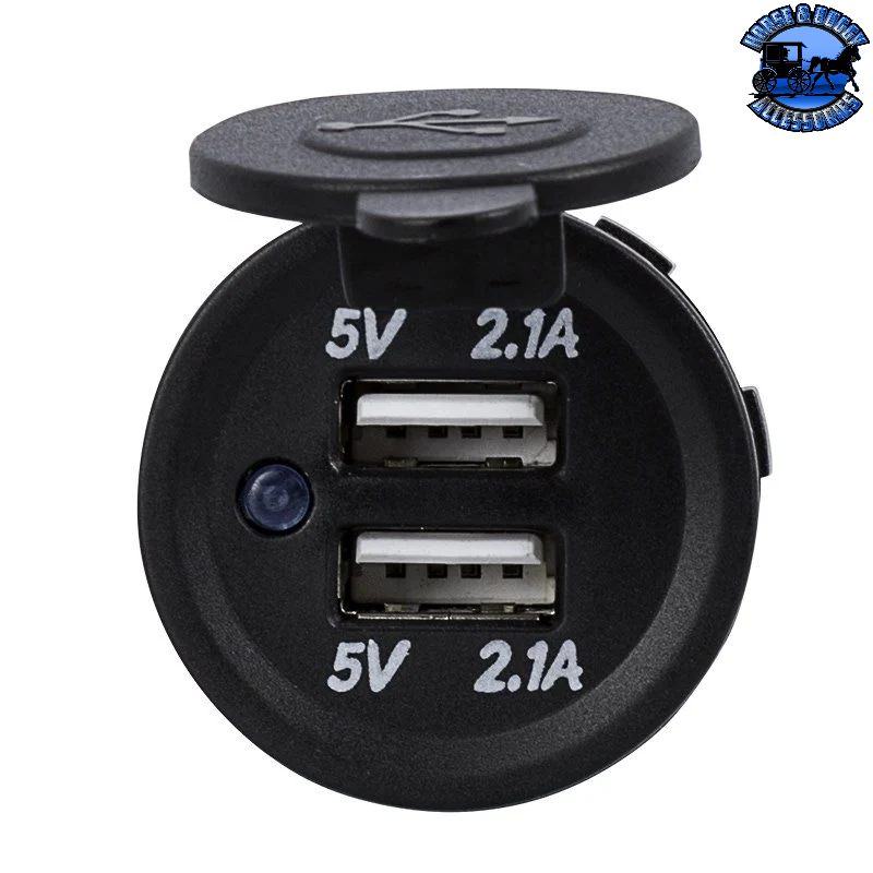 SB-RUSB DUAL USB CHARGING PORT FOR LED ROCKER SWITCH PANEL