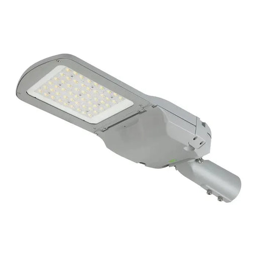 Dark Gray SB-RWLR-50K100T2-1160-PC 100W LED Roadway Light - 14,500 Lumens - Dusk-To-Dawn Photocell - 250W MH Equivalent - Slipfitter Mount - 5000K