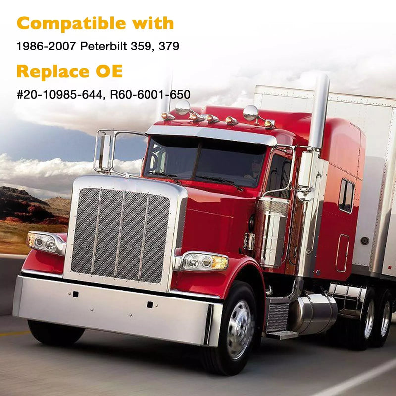 13.5 Ft Door Rubber Weatherstrip Seal For 1986-07 Peterbilt 359 379 330 360 370 #135496781798 Door Gray