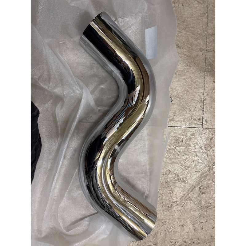 DP-09-8-181-222  CHROME  S- EXHAUST ELBOW ON FITZJERALD TRUCKS