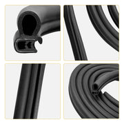 13.5 Ft Door Rubber Weatherstrip Seal For 1986-07 Peterbilt 359 379 330 360 370 #135496781798 Door White Smoke