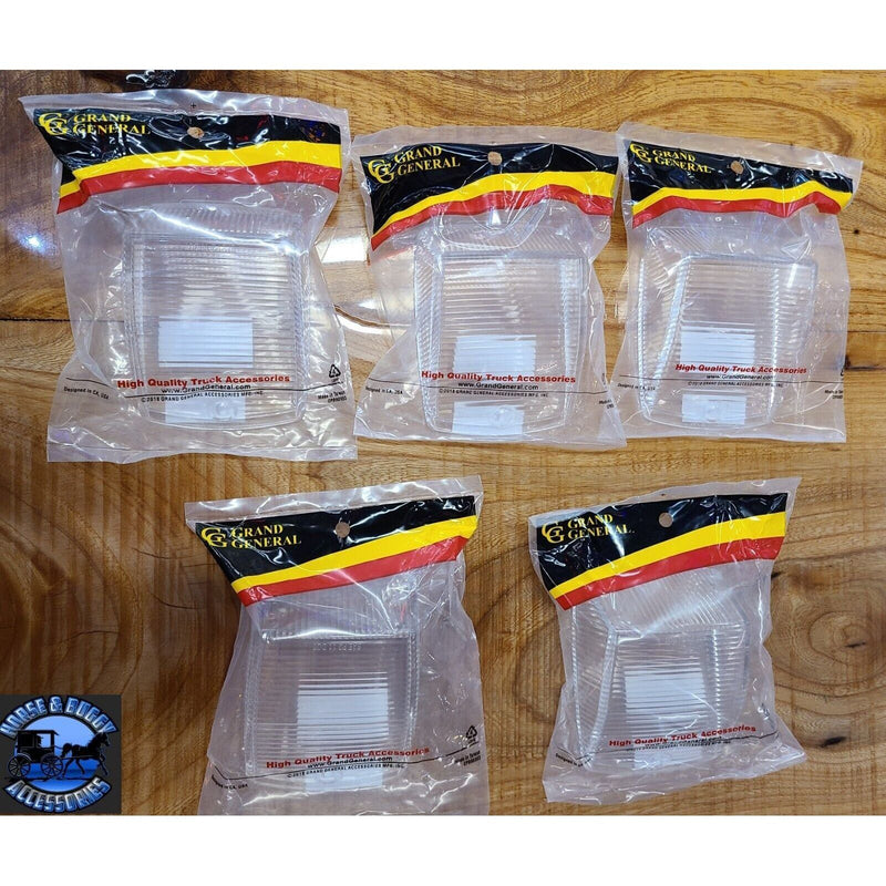 Kenworth grakon 5000 set of 5 clear lens conversion kit square cab lights (5x 81319) cab light Rosy Brown