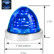 Grand General CLASSIC WATERMELON SURFACE MOUNT LED LIGHT TURN/MARKER LIGHTS watermelon sealed led 81940 amber/amber,81941 amber/clear,81942 red/red,81943 red/clear,81944 cool white,81945 blue/blue,81946 green/green,81947 warm white,81948 blue/clear,81949 green/clear,81950 amber/amber light only,81951 amber/clear light only,81952 red/red light only,81953 red/clear light only,81954 cool white -light only,81955 blue/blue light only,81956 green/green light only,81957 warm white -light only,81958 blue/clear ligh