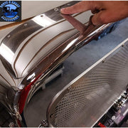 389 peterbilt surround hardware kit #51884 GRILLE SCREW SET Dim Gray