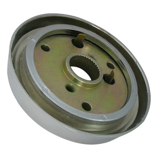 Dim Gray 815 chrome hub adapter for 3 hole series kenworth 97-2001 fixed or telescopic