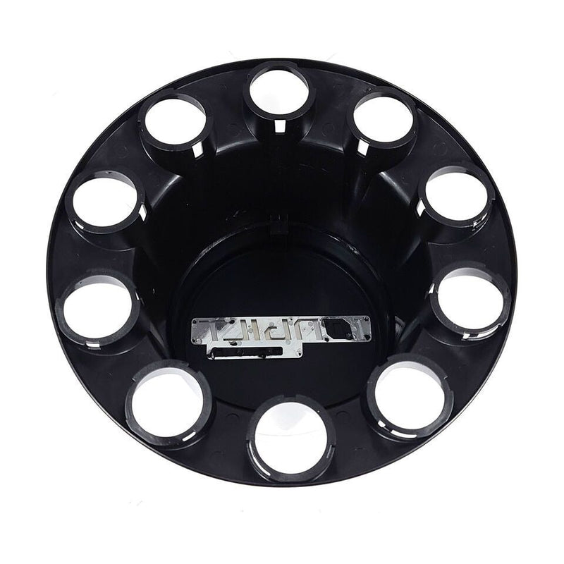 Gloss black rear hub covers 33m screw on (sold individually) Black