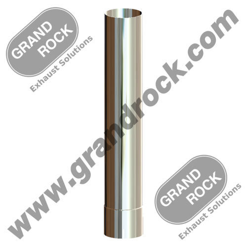 S4-24EXC  STACK STRAIGHT,4"X24,ID/OD CHR