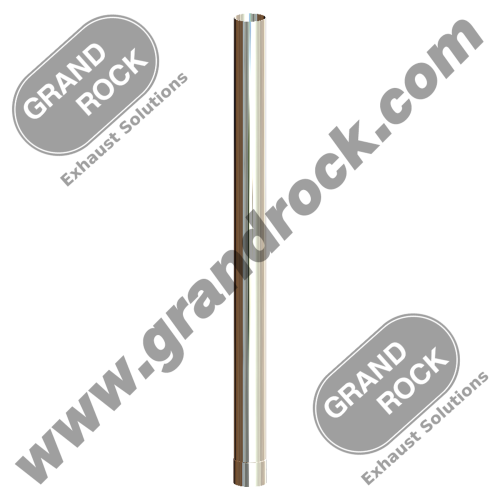 S4-60EXC  STACK STRAIGHT,4"X60,ID/OD CHR
