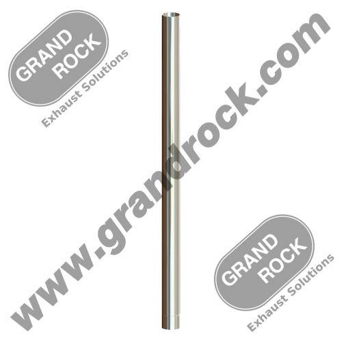 S4-72EXC  STACK STRAIGHT,4"X72,ID/OD CHR