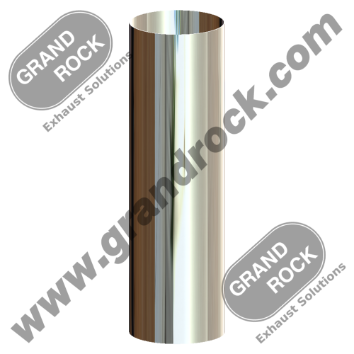 S6-20SBC  6" X 20" CHROME STRAIGHT CUT, OD BOTTOM