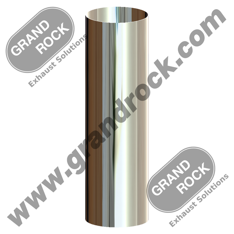 S6-48SBC  6" X 48" STRAIGHT CUT OD CHROME