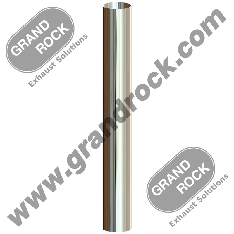 S6-54SBC  6" X 54" STRAIGHT CUT ,OD CHROME