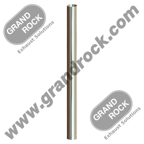 S8-96SBC  8" X 96" STRAIGHT, OD; CHROME