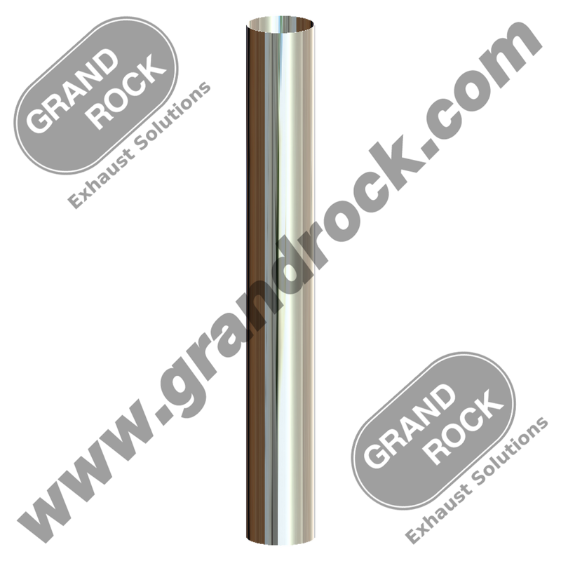 S8-48SBC  8" X 48" STRAIGHT, 8" OD; CHROME