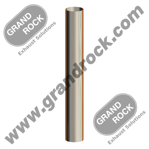 S8-60SBC  8" X 60" CHROME STRAIGHT STACK