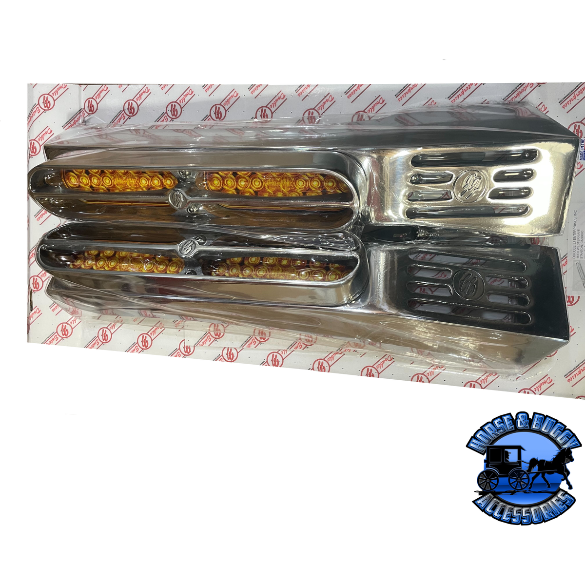 パーツ 1963 009-03-389 JJ REAR BLINKER BARS FOR 389 — Horse & Buggy