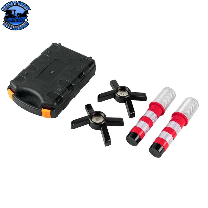 SB-SF-R6KIT 3 in 1 red led safety flare kit