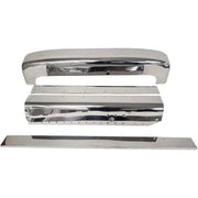 01-121000046 Stainless Steel Grille Surround Kit For Peterbilt 389/388 Grille Surround Gray