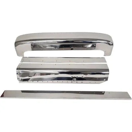 01-121000046 Stainless Steel Grille Surround Kit For Peterbilt 389/388 Grille Surround Gray