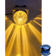 Rollin Low (angled straight down) watermelon frame bracket clamp universal mount #ss-1046 WATERMELON ANGLED MOUNT Dark Goldenrod