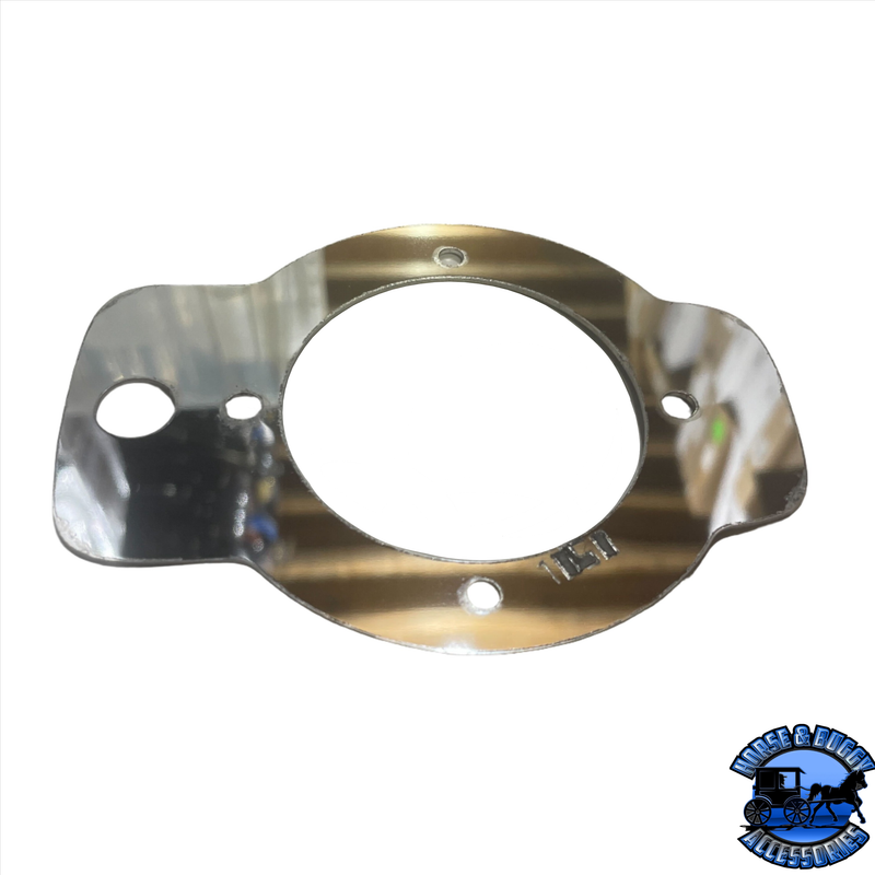 #1050 STAINLESS PETERBILT 579/589 DRIVER/PASSENGER INTERIOR LIGHT BRACKET watermelon Dim Gray