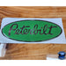 Sienna Custom Peterbilt Emblem Decal Replacements Made In The USA (Choose Color) Emblems Standard Green/Chrome