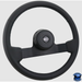 Steering Creations 16" Black Leather Eagle Wheel (3-hole) 2-Spoke