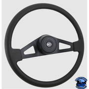 Steering Creations 18'' Pinion Poly Black W/ 2-Spoke Wheel (3-Hole) steering wheel Lavender