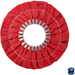 Firebrick Renegade 9" (Stitched) Airway Buffing Wheels Airway Buffs No Center Plate / Red