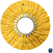 Renegade 9" (Stitched) Airway Buffing Wheels Airway Buffs No Center Plate / Yellow Goldenrod