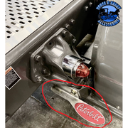 #1802 Peterbilt (extra heavy duty) frame steps Low air leaf suspension 2005 and newer (sold in pairs) (emblem not included) EMBLEM Dark Slate Gray