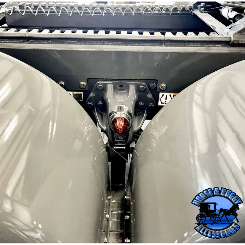 nu-1800 Peterbilt low air leaf suspension watermelon light brackets (sold in sets of 4)  #nu-1800 watermelon Gray