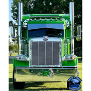 Strobe light bar brackets, for Peterbilt 379/389 (high rise,raised roof cabs) #178902 PETERBILT Gray