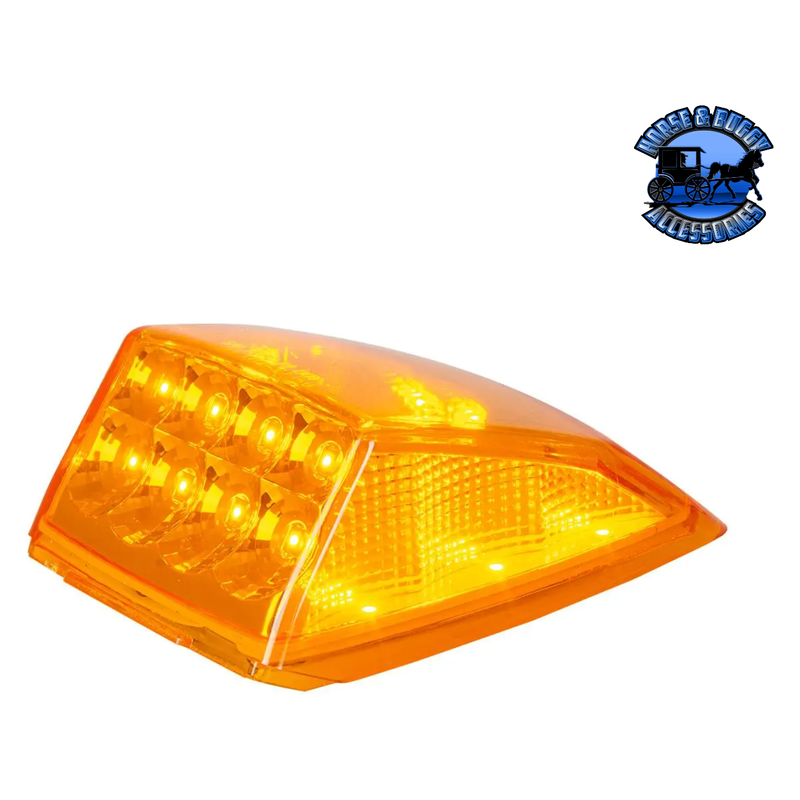 77558 AMBER/AMBER SPYDER 17 LED CAB LIGHT FOR G5K #77558 cab light Dark Orange