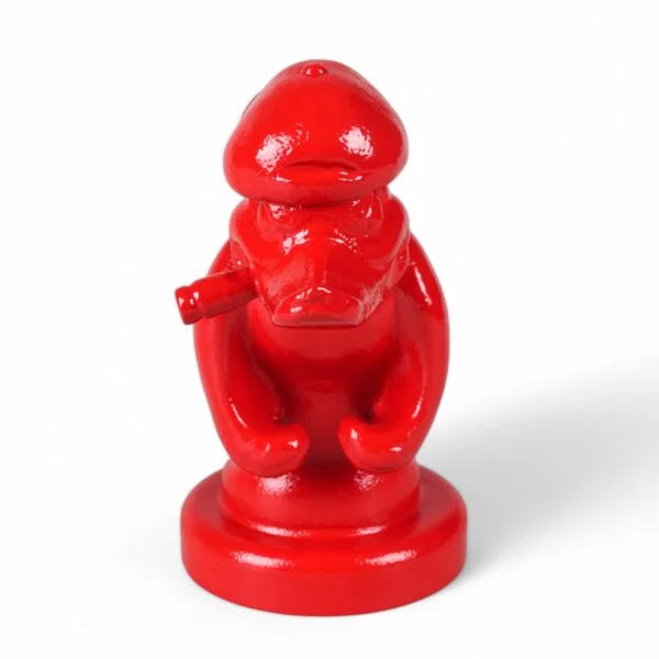 Duck Hood Pull Ornament (Choose Style) Bro Duck,Cowboy Duck,Maga Duck,Pirate Duck Firebrick