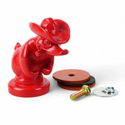 Duck Hood Pull Ornament (Choose Style) Bro Duck,Cowboy Duck,Maga Duck,Pirate Duck Firebrick